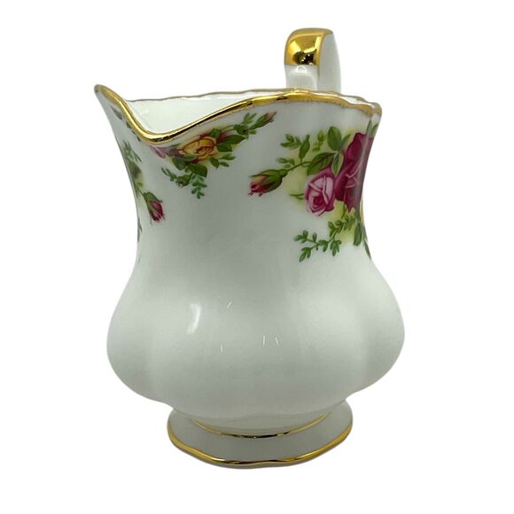 Vintage Royal Albert Old Country Roses Bone China Creamer Pitcher England - Picture 5 of 9